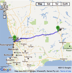 Holland Track Map