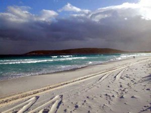 from the eastern end of Tagon Beach