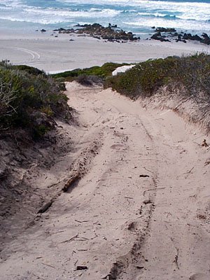 The descent to Hammersley Inlet FTZ17