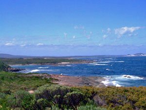 PB44, -35.058176, 116.925017 Looking towards Peaceful Bay from Cape Hope